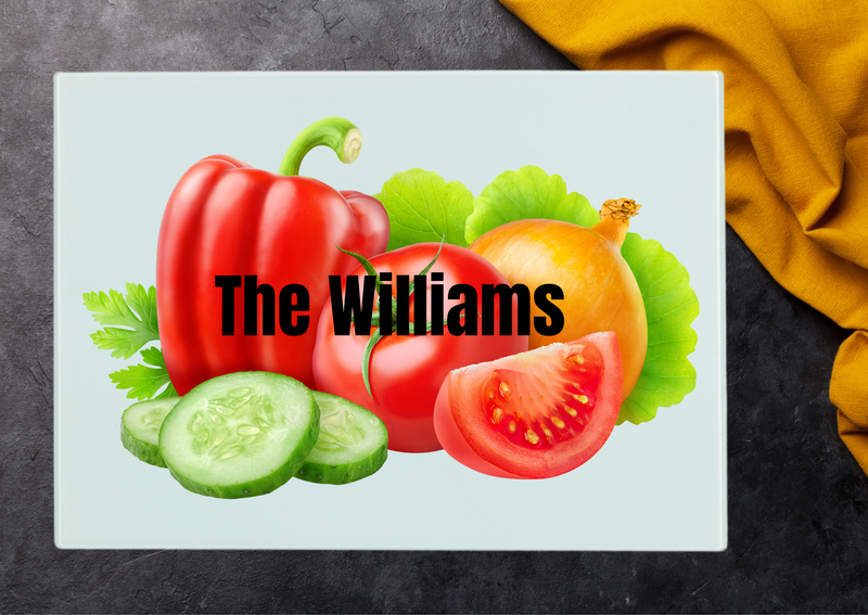 Personalised chopping board