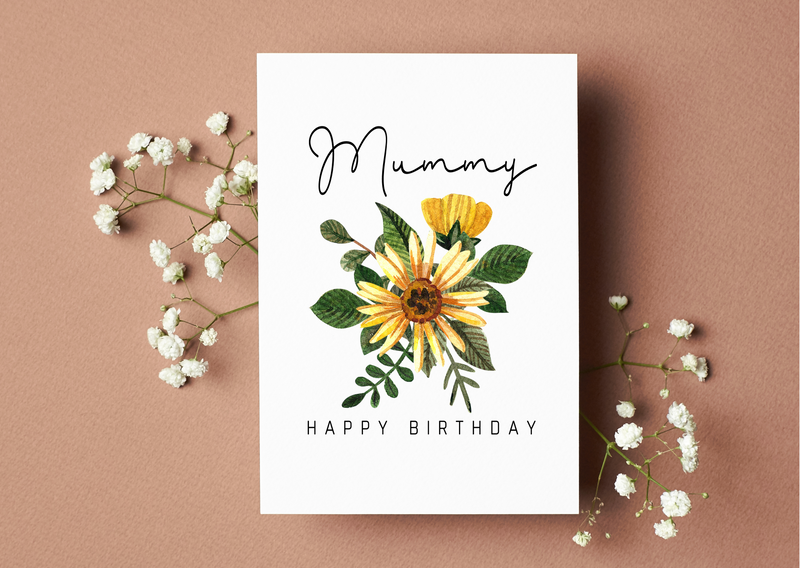 Happy Birthday Card For Mum