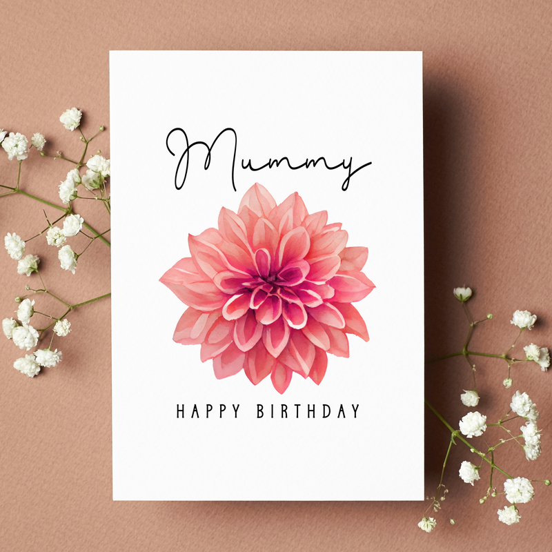 Happy Birthday Card For Mum