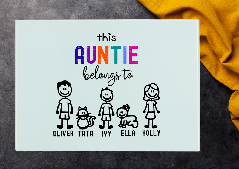 Auntie chopping board