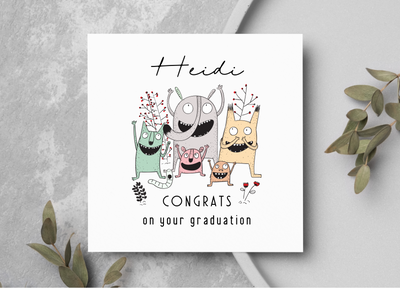 Personalised Congratulations Card