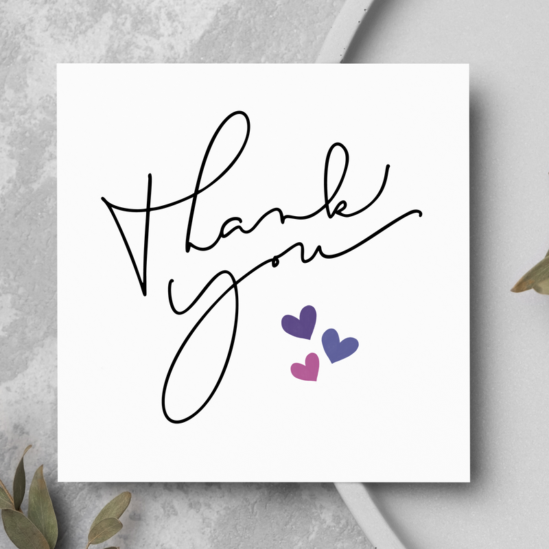 Thank You Card