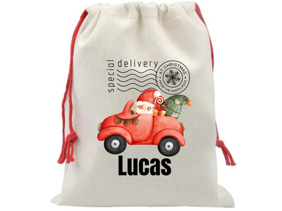 Personalised Santa Christmas Gifts Sack