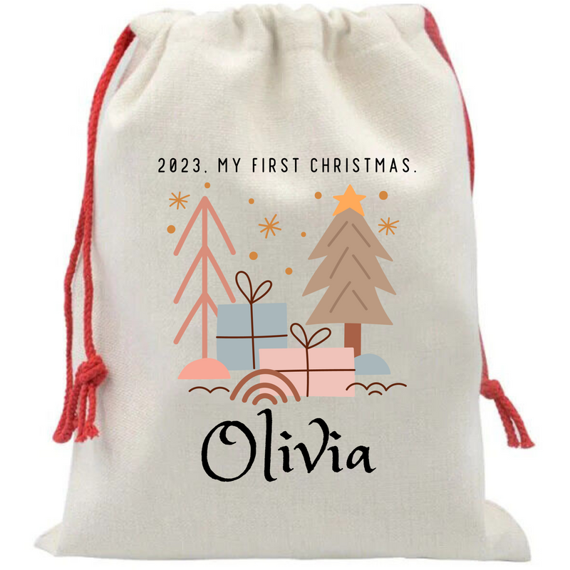 personalised Christmas sack