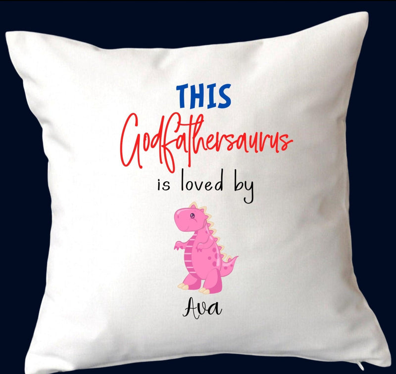 personalised godfather cushion