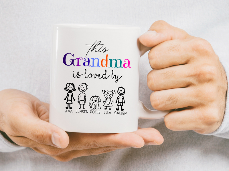 Personalised Mug Gift for Grandma