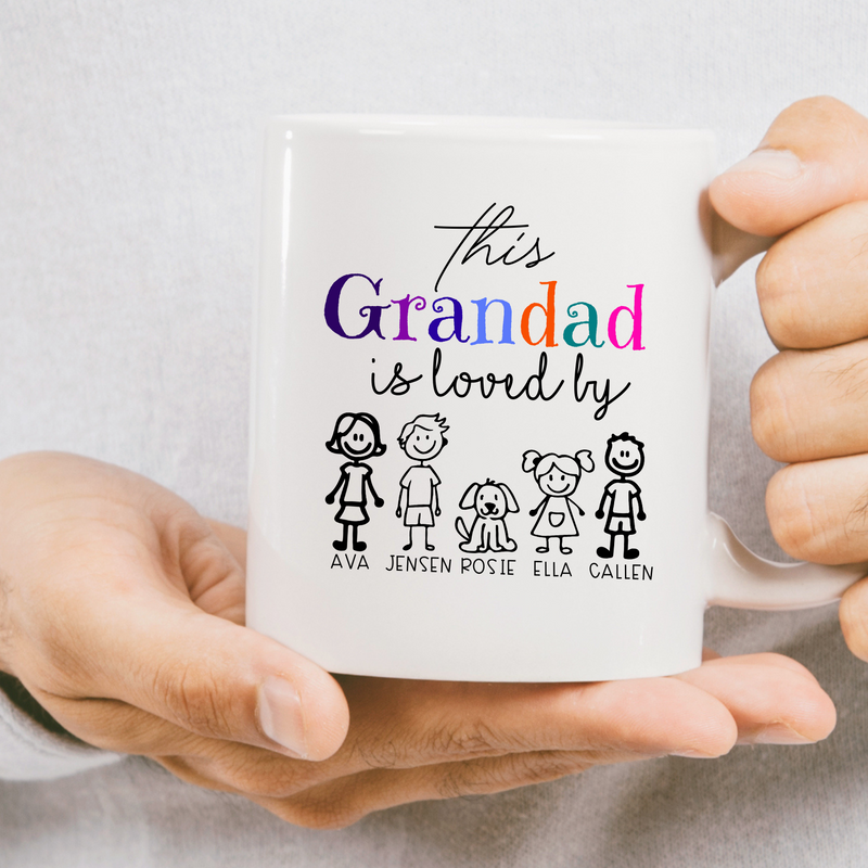 Personalised Mug Gift for Grandad