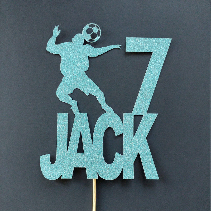 Personalised Football Cake Topper