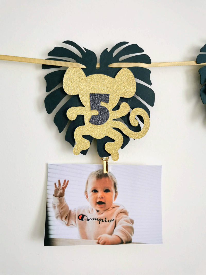 Personalised Wild One Birthday Photo Clips