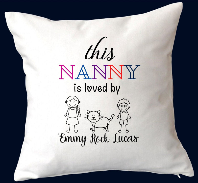 This Nanny Is Loved By Custom Cushion