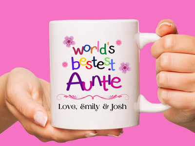 World's Bestest Auntie Coffee Mug