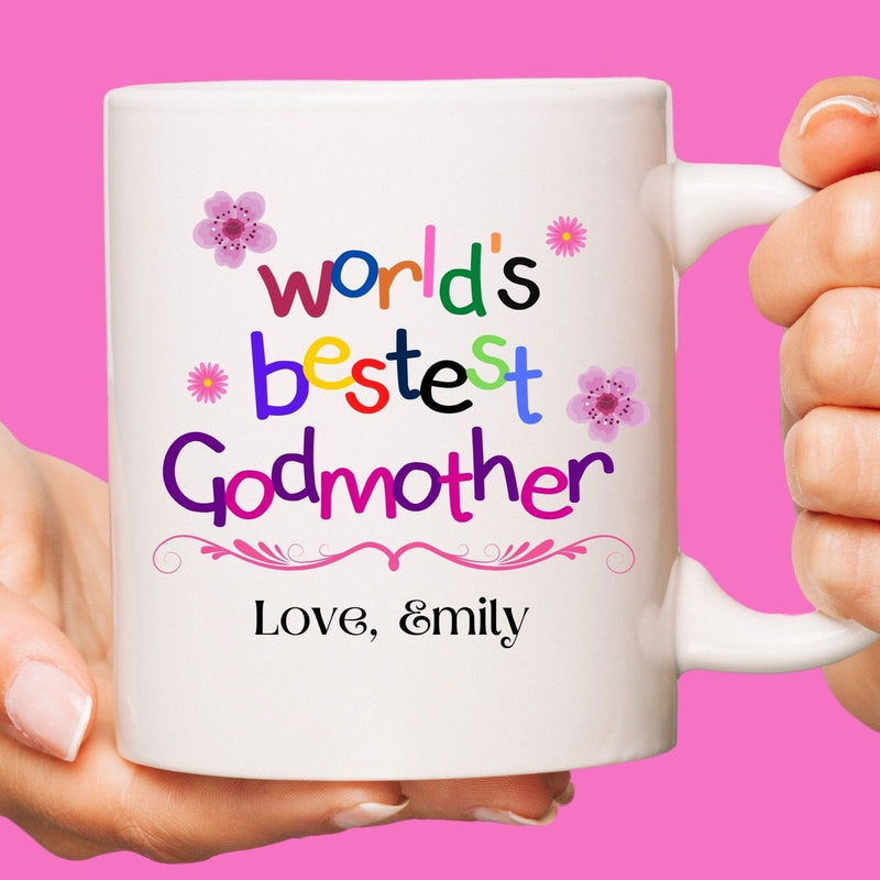 Personalised godmother mug