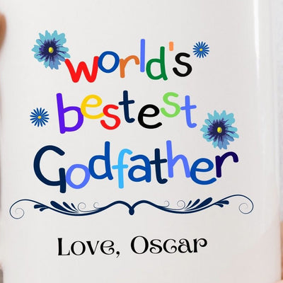 Custom World's Bestest Godfather Coffee Mug