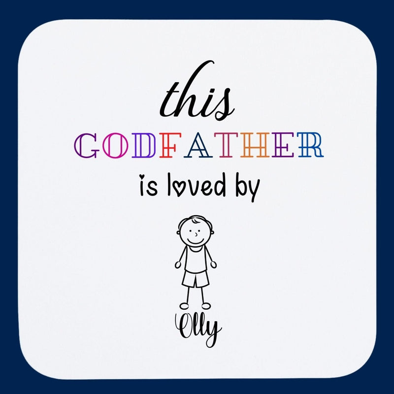 This Godfather is Loved by Custom Coffee Mug