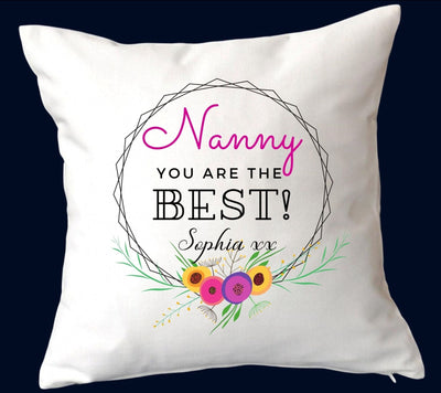 Best Nanny Ever Custom Cushion