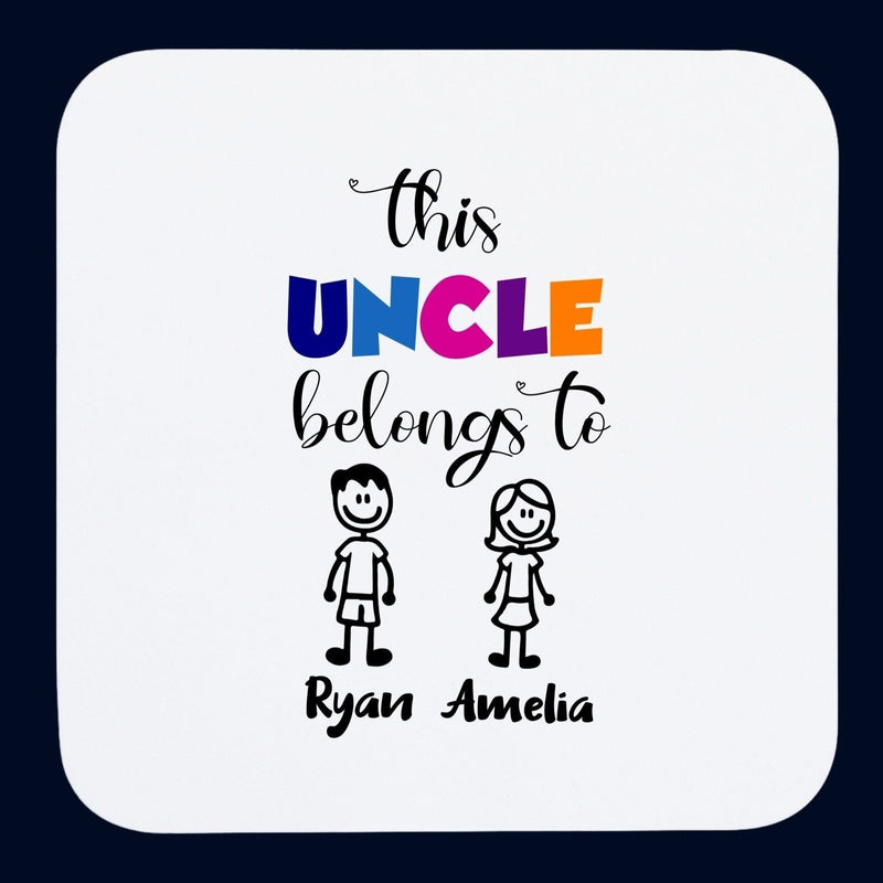 This Uncle Belongs to Custom Mug Gift for Uncle