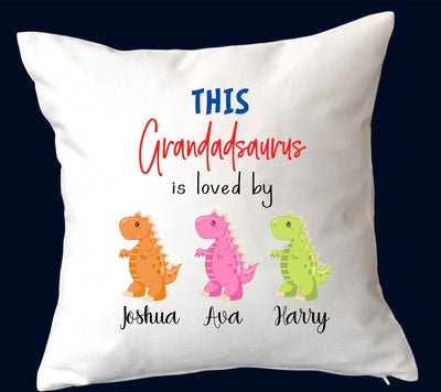 Grandadsaurus Is Loved By Custom Cushion