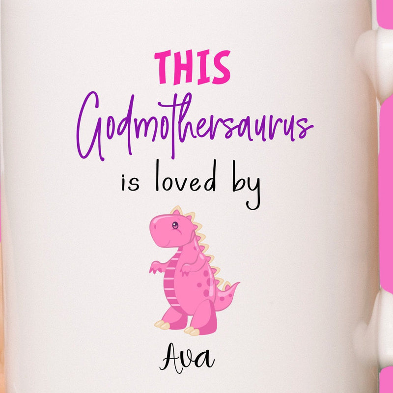 This Godmothersaurus is Loved by Custom Coffee Mug