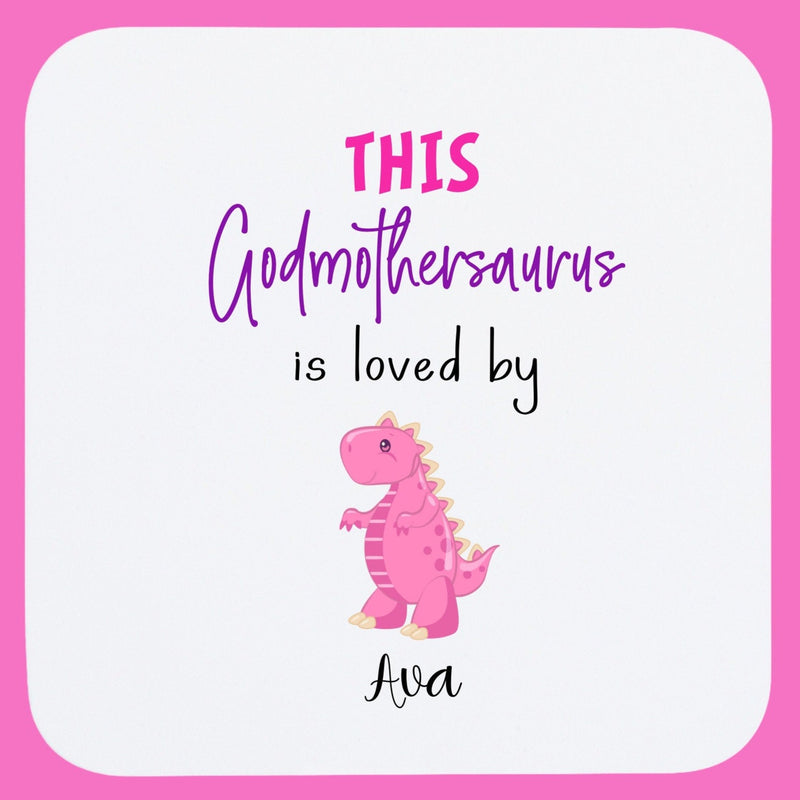 Personalised Coaster Gift for Godmother