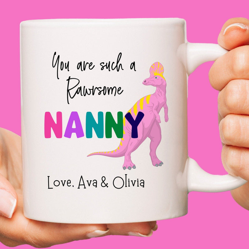 Personalised nanny mug