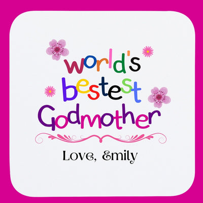 Custom World's Bestest Godmother Coffee Mug