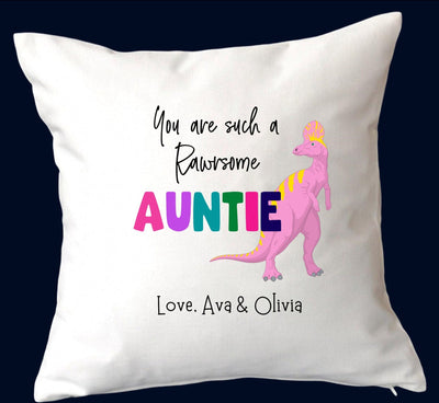 Custom Cushion Gift for Auntie