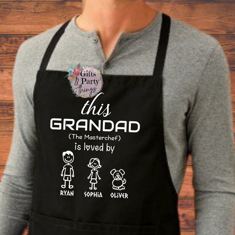 This Grandad Is Loved By Custom Apron | Master Chef