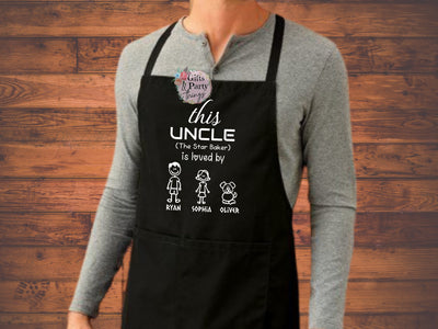 This Uncle Is Loved By Custom Apron | Star Baker