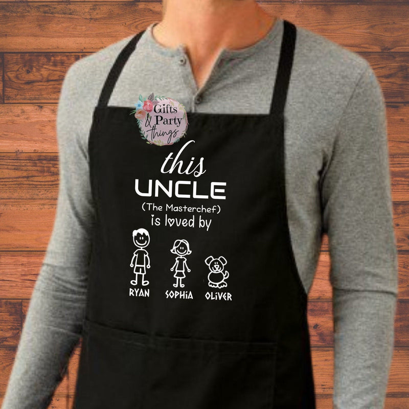 This Uncle Is Loved By Custom Apron | Master Chef