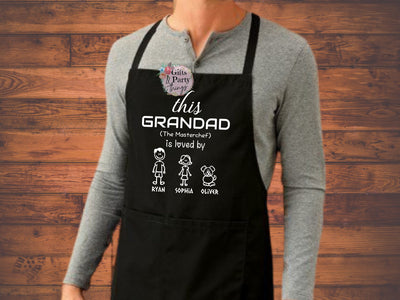 This Grandad Is Loved By Custom Apron | Master Chef