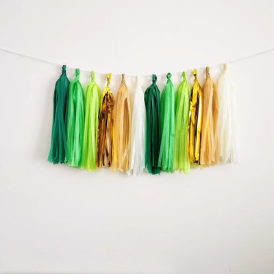 Custom Wild One theme Paper Tassel Garland