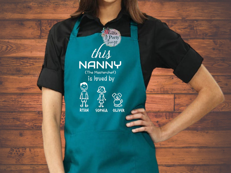 This Nanny Is Loved By Personalised Apron | Master Chef