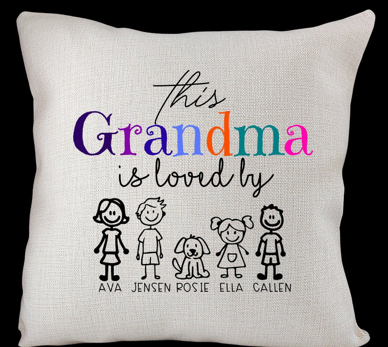 This Grandma Is Loved By Cushion