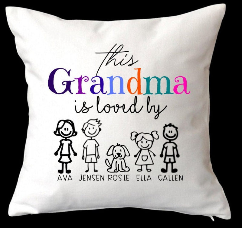 This Grandma Is Loved By Cushion