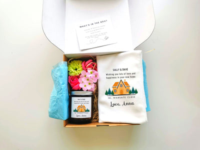 Personalised Pamper & Spa New Home Gift Box