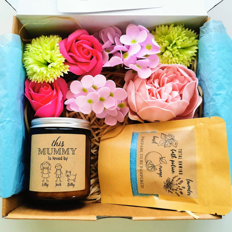 Personalised Pamper & Spa Gift Box for Mummy