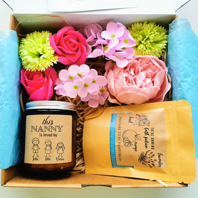 Personalised Pamper & Spa Gift Box for Nanny