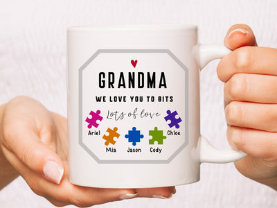 Personalised mug for grandma