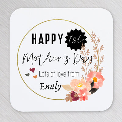 Personalised coaster for mum