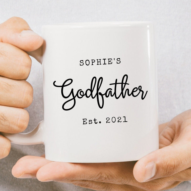 personalised godfather mug