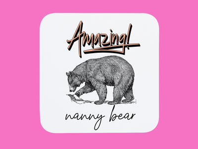 Nanny bear coaster