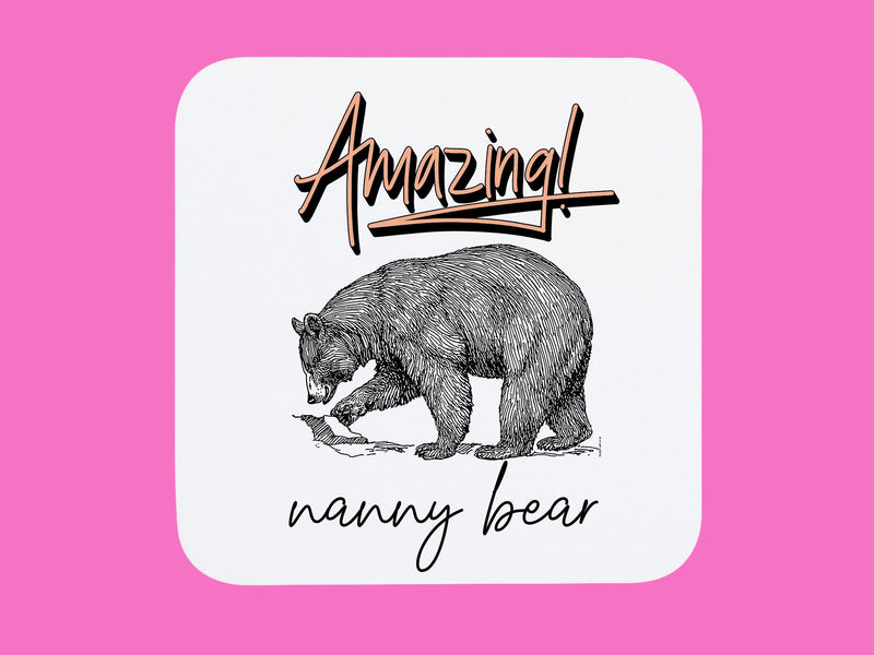 Nanny bear coaster