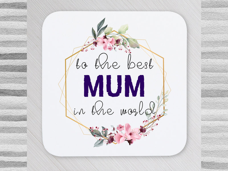 Personalised Floral Mug Gift for Mum