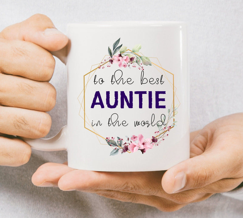 Personalised Mug Gift for Auntie