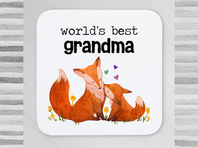 World Best Grandma Fox Mug