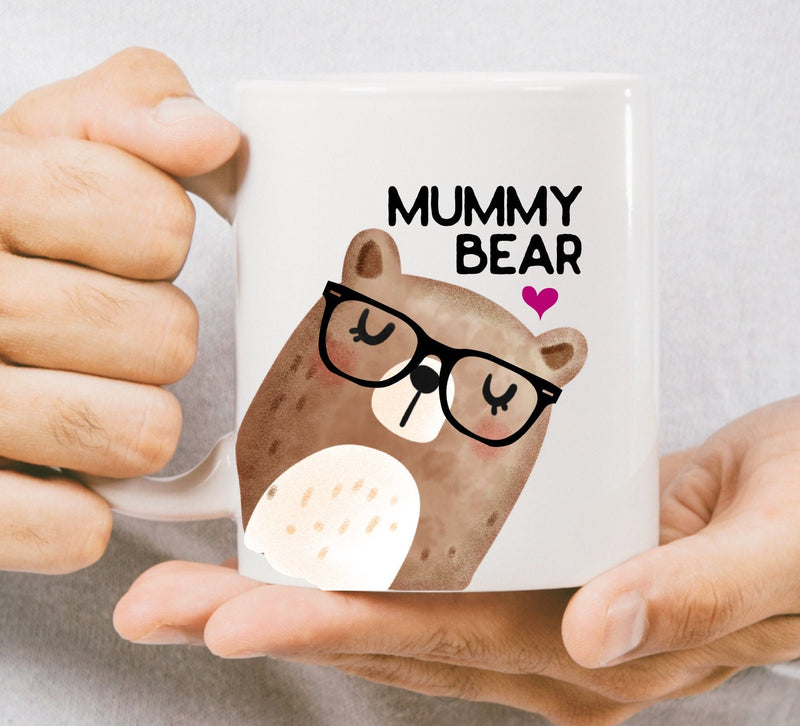 mummy bear mug