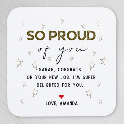 Personalised Congrats & So Proud of You Mug Gift