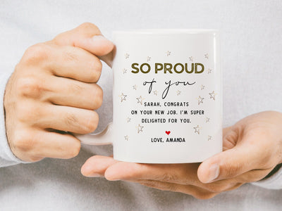 Personalised Congrats & So Proud of You Mug Gift