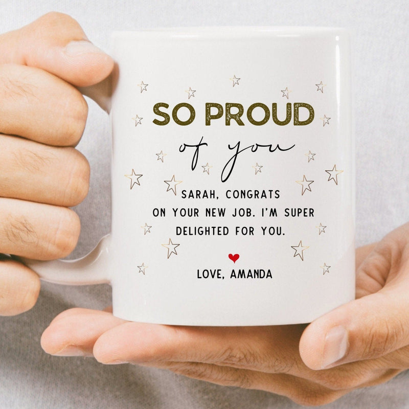 Personalised Congrats & So Proud of You Mug Gift