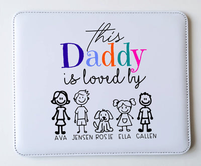 Personalised Mouse Pad Gift for Dad